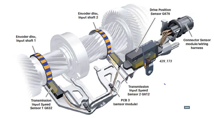 Модуль датчиков Audi VAG 0B5 927 321 L
