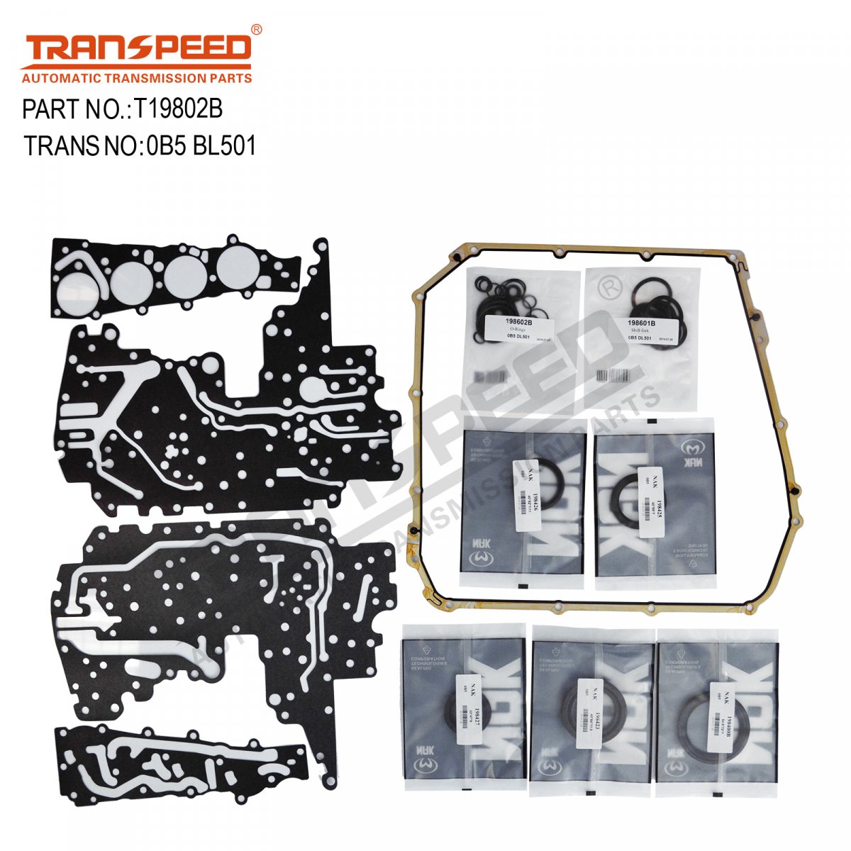 КОМПЛЕКТ ПРОКЛАДОК S-Tronic DL501 0B5