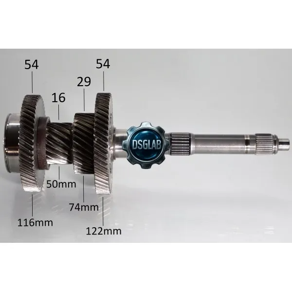 Входной вал 1 DQ500 VW T5 T6 DSG 0BH 0BT