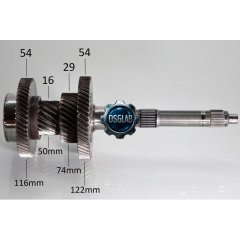 Входной вал 1 DQ500 VW T5 T6 DSG 0BH 0BT