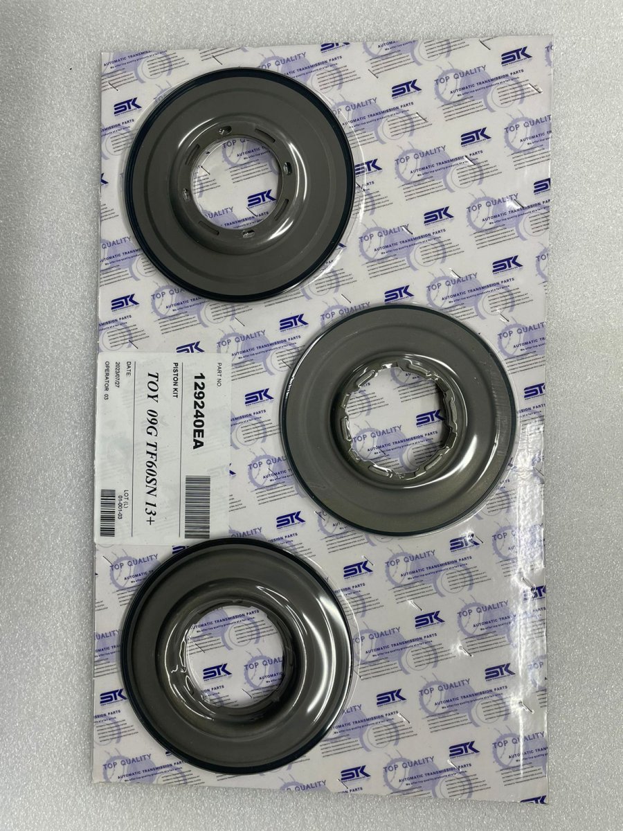 Комплект обрезиненных поршней АКПП 09G TF60SN 09K TF61SN 3-GEN